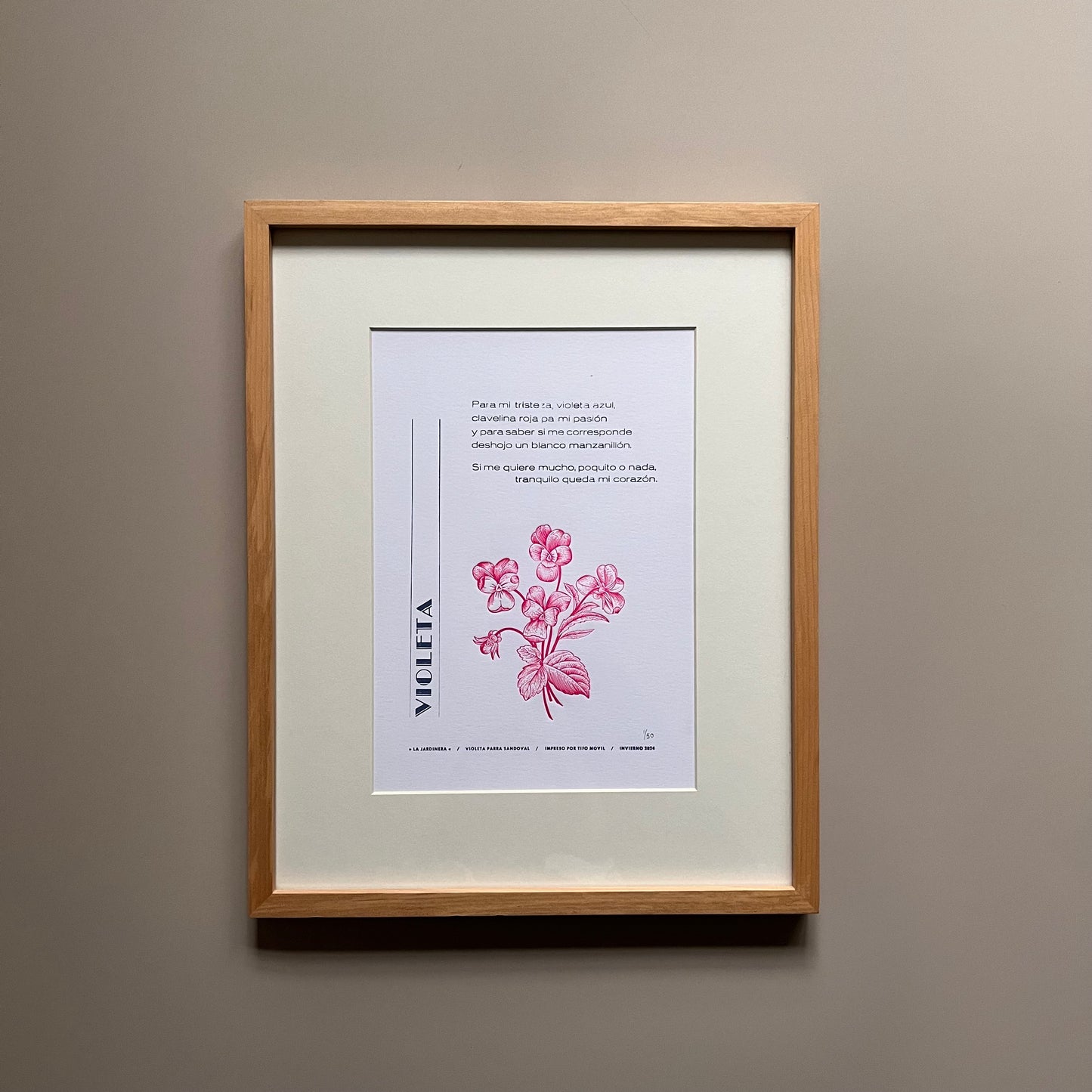 La Jardinera: Violeta