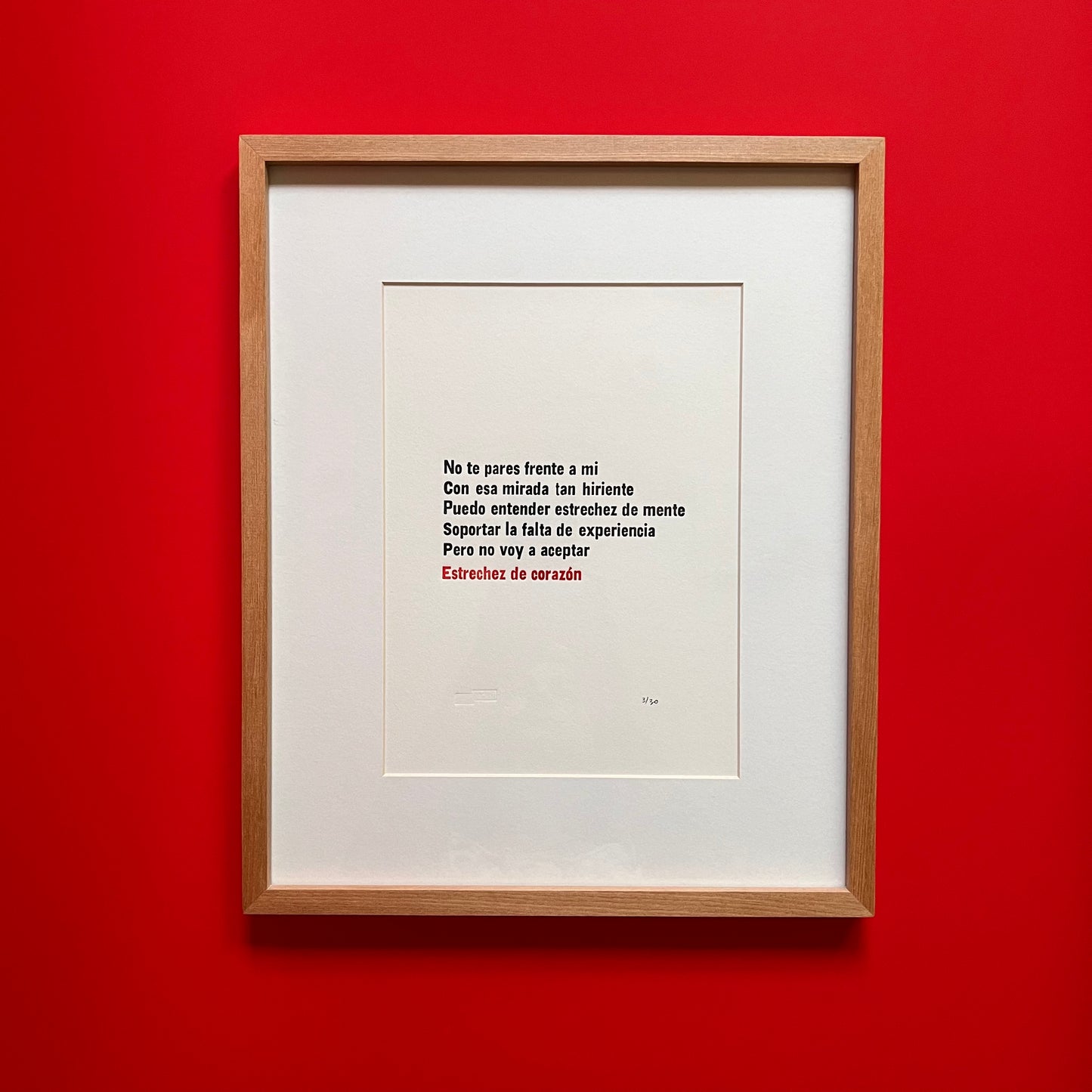 Estrechez de corazón enmarcado (error)