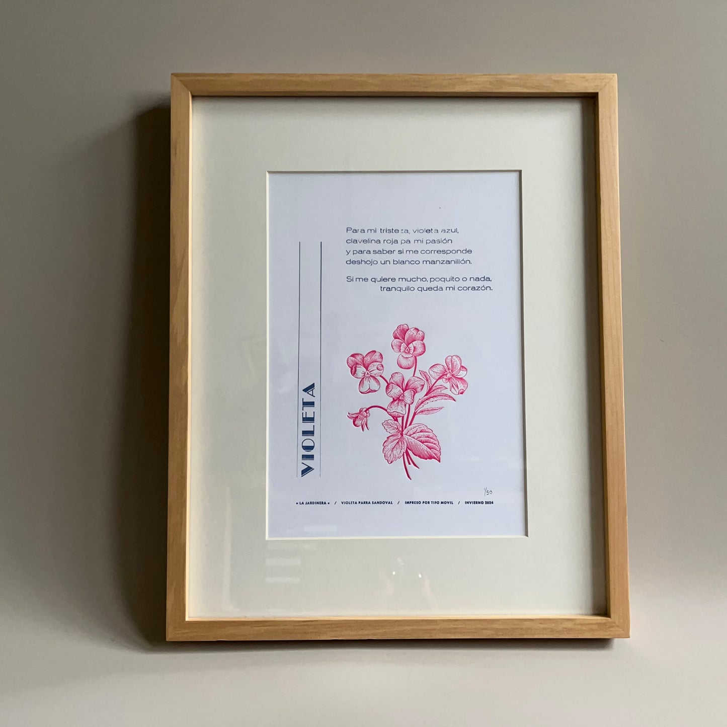 La Jardinera: Violeta