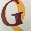 Tipograficas: Letras G+Q