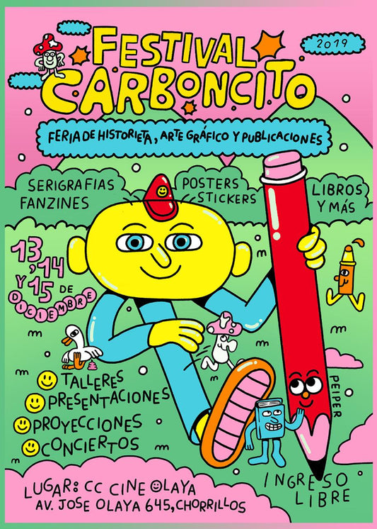 Tipo Móvil en Festival Carboncito
