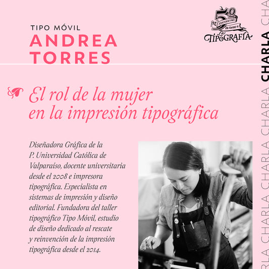 Charla: "El rol de la mujer en la imprenta"