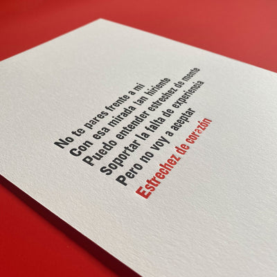 Estrechez de corazón (error)