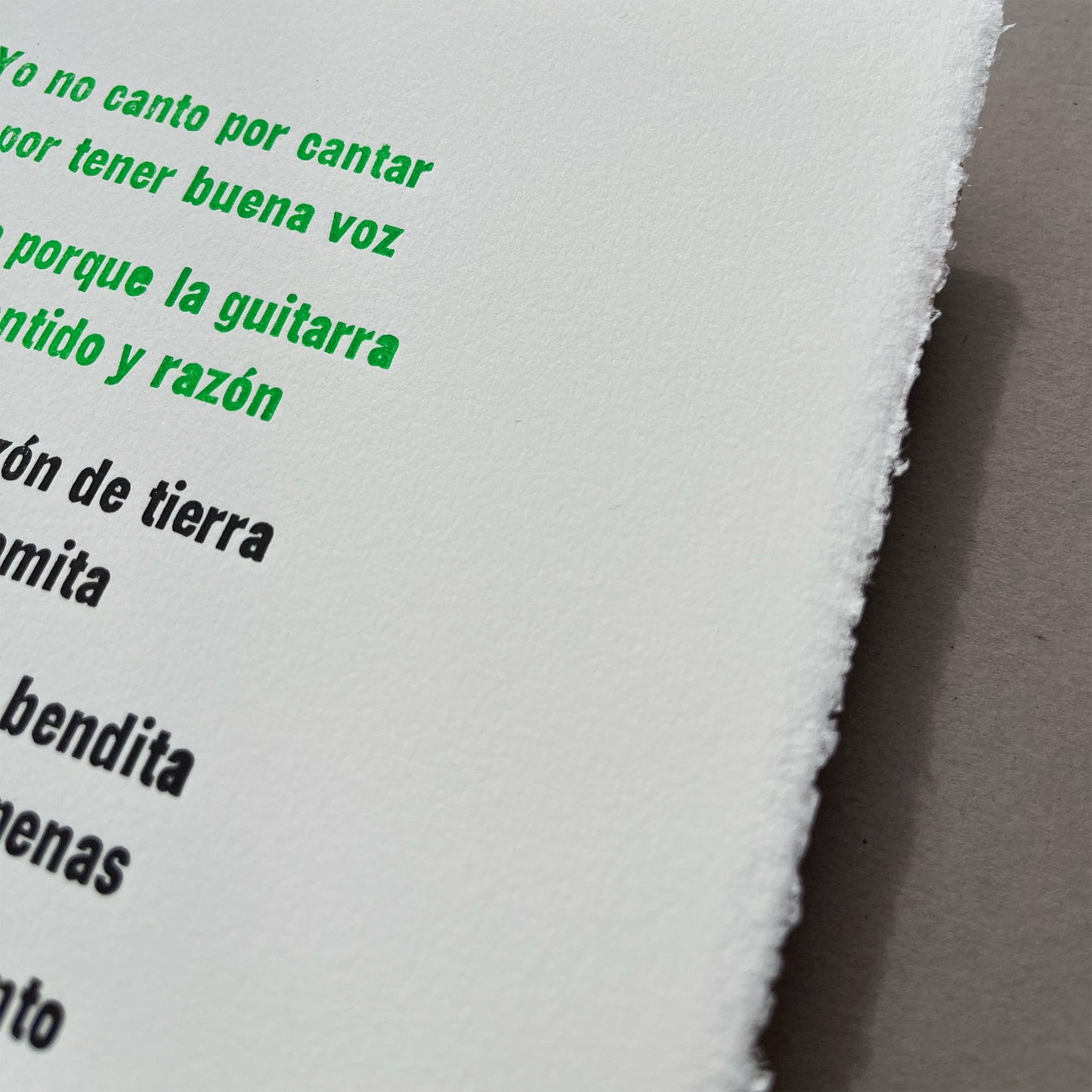 Canciones: Manifiesto