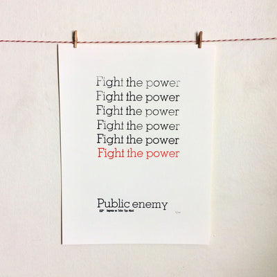 Canciones: Fight the Power