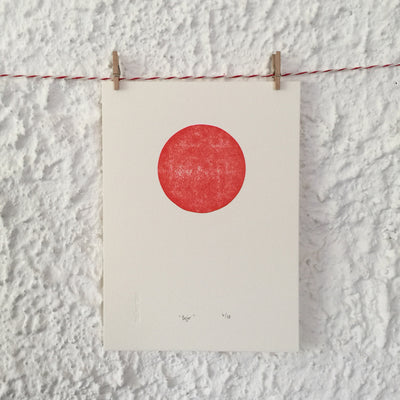 Geometría: Circulo Rojo
