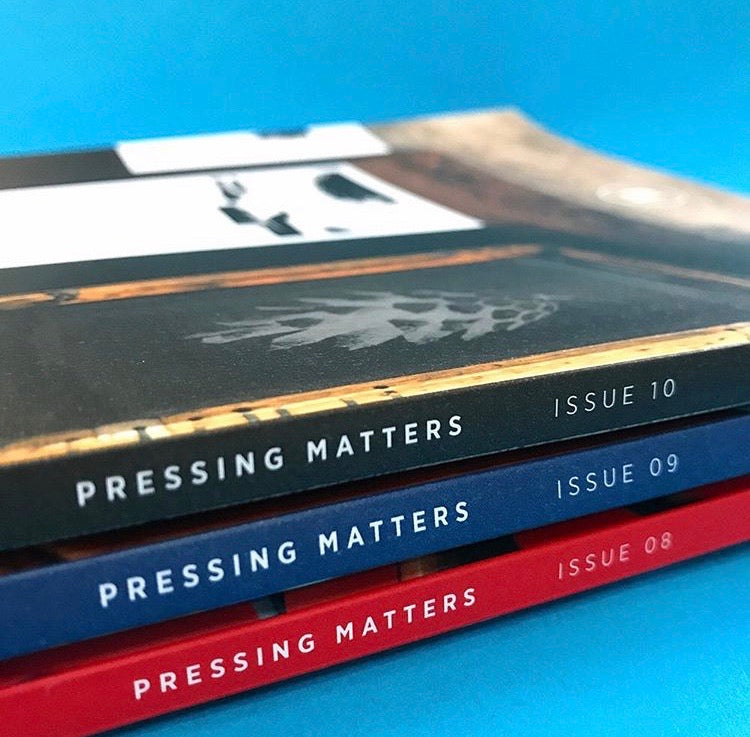 3 Revistas Pressing Matters 8, 9 y 10