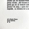 Poesía: Julio Ramón Ribeyro Nº53